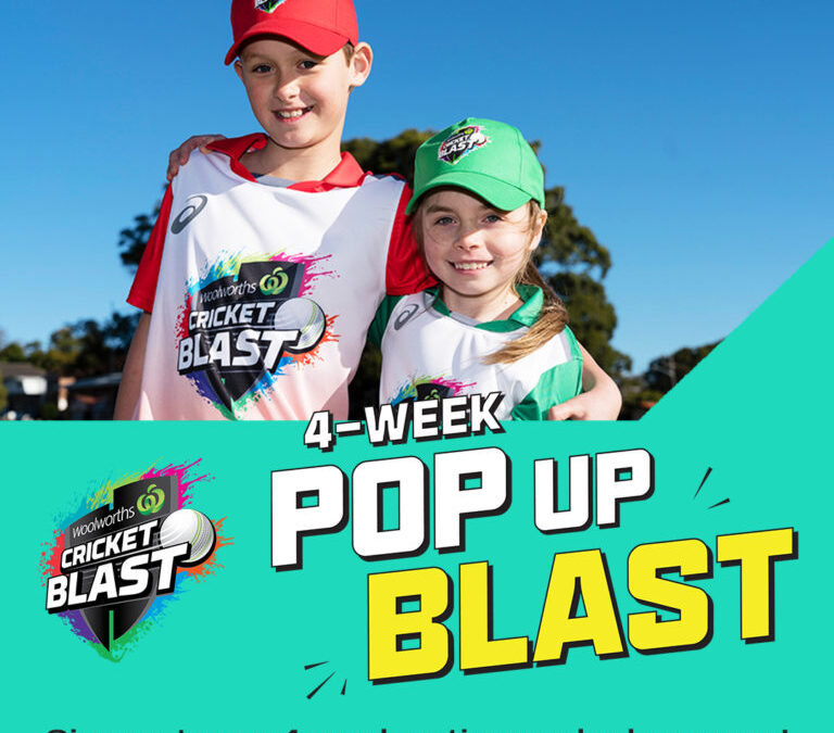 Kids! Blast Off Your Cricket At Carnegie CC!